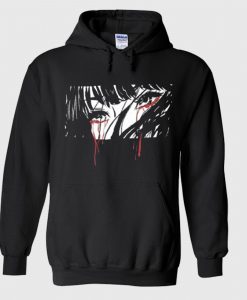 Crying Girl Manga Hoodie