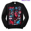 DXTR Various Illustrations Sweatshirt