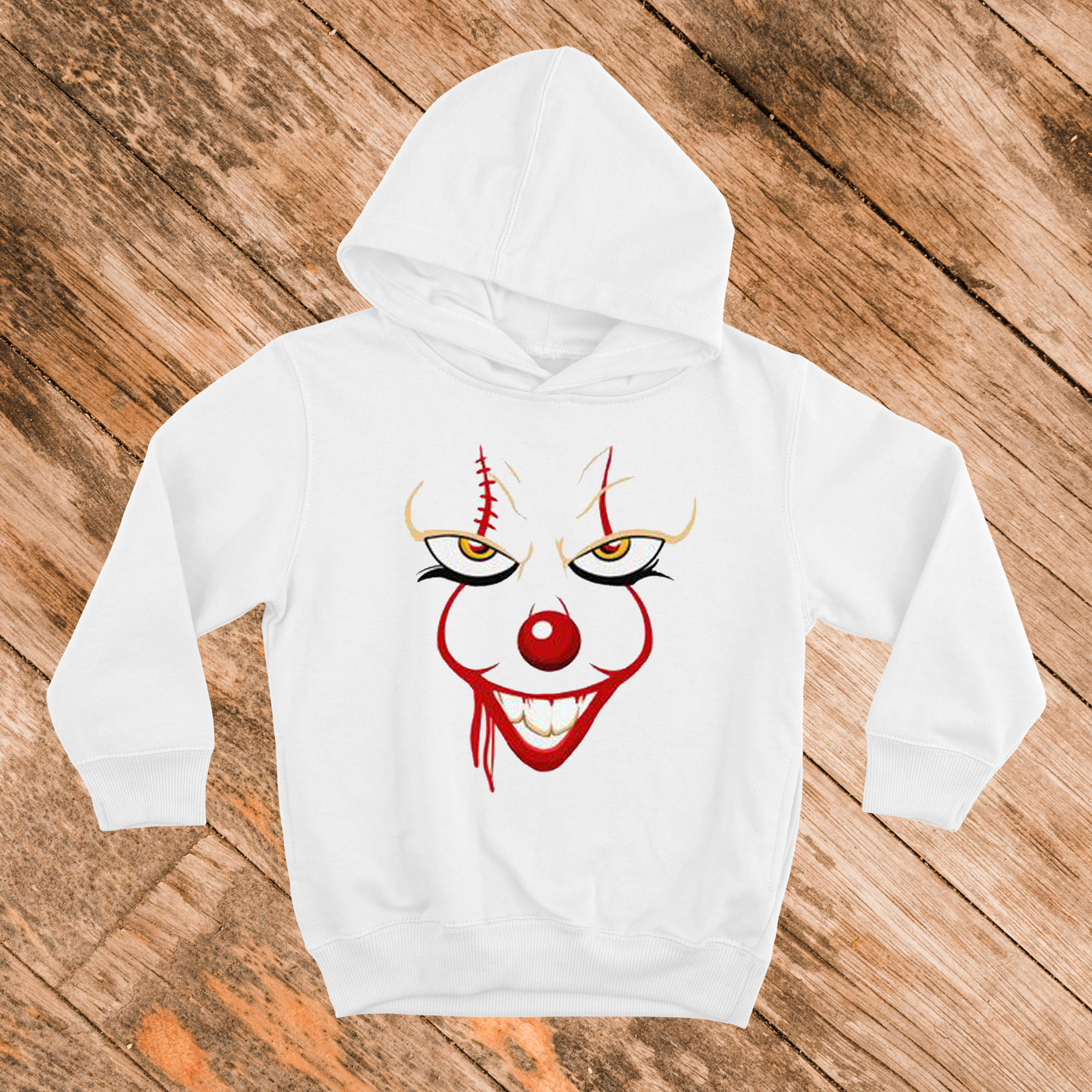 Face Pull Over Fall Hoodie