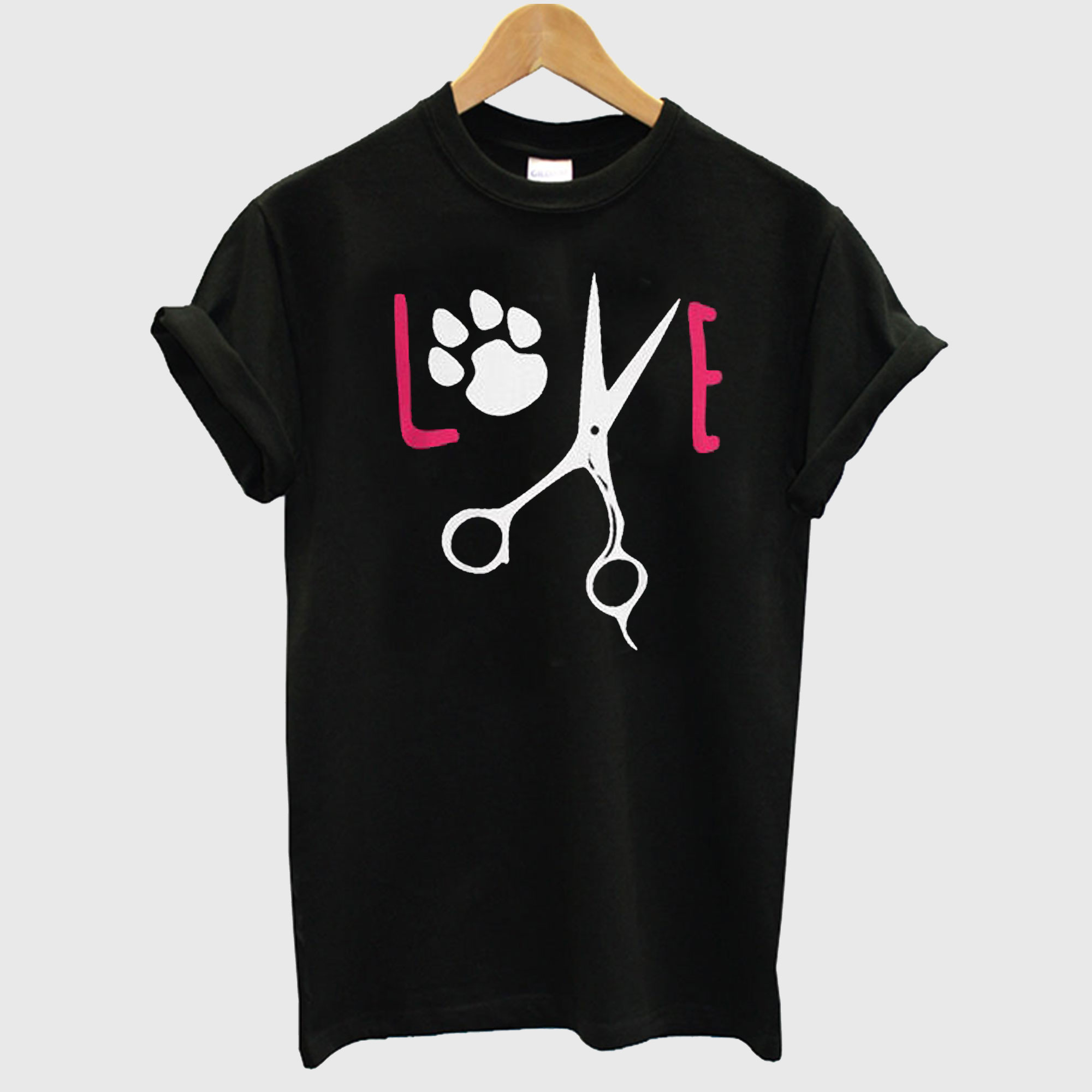 Funny Dog Grooming Love Puppy T shirt