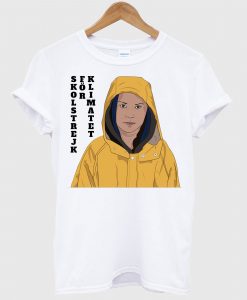 Greta Thunberg White T shirt