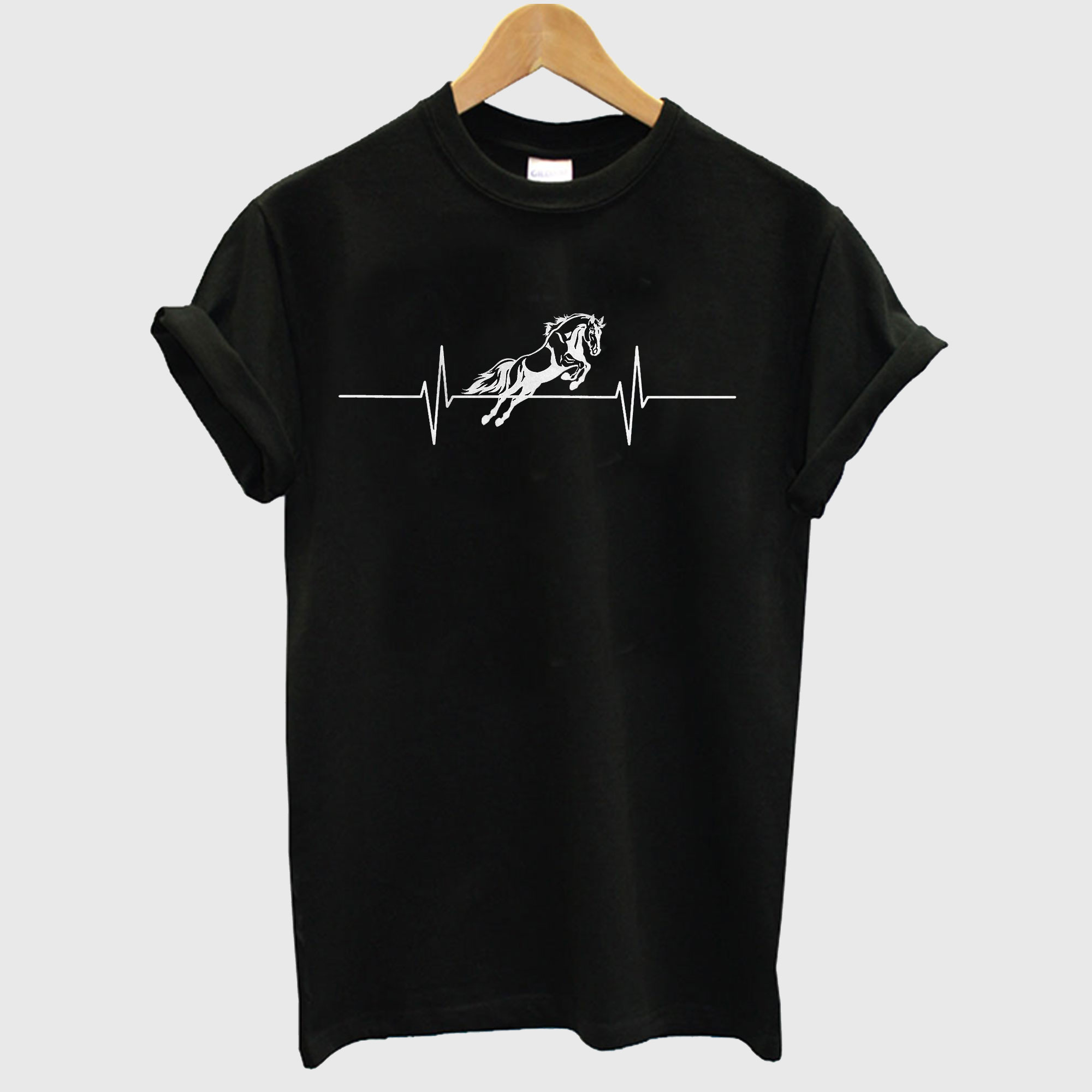 Heartbeat Horse Equestrian T shirt