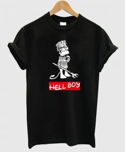 Hellboy Bart Simpson T Shirt