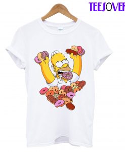 Homer Simpson Donut T-Shirt