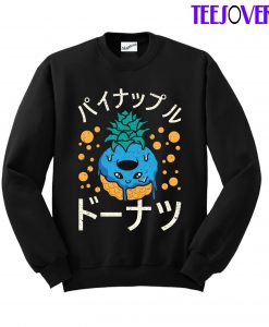 Kawaii Pineapple Donut Sweatshirt