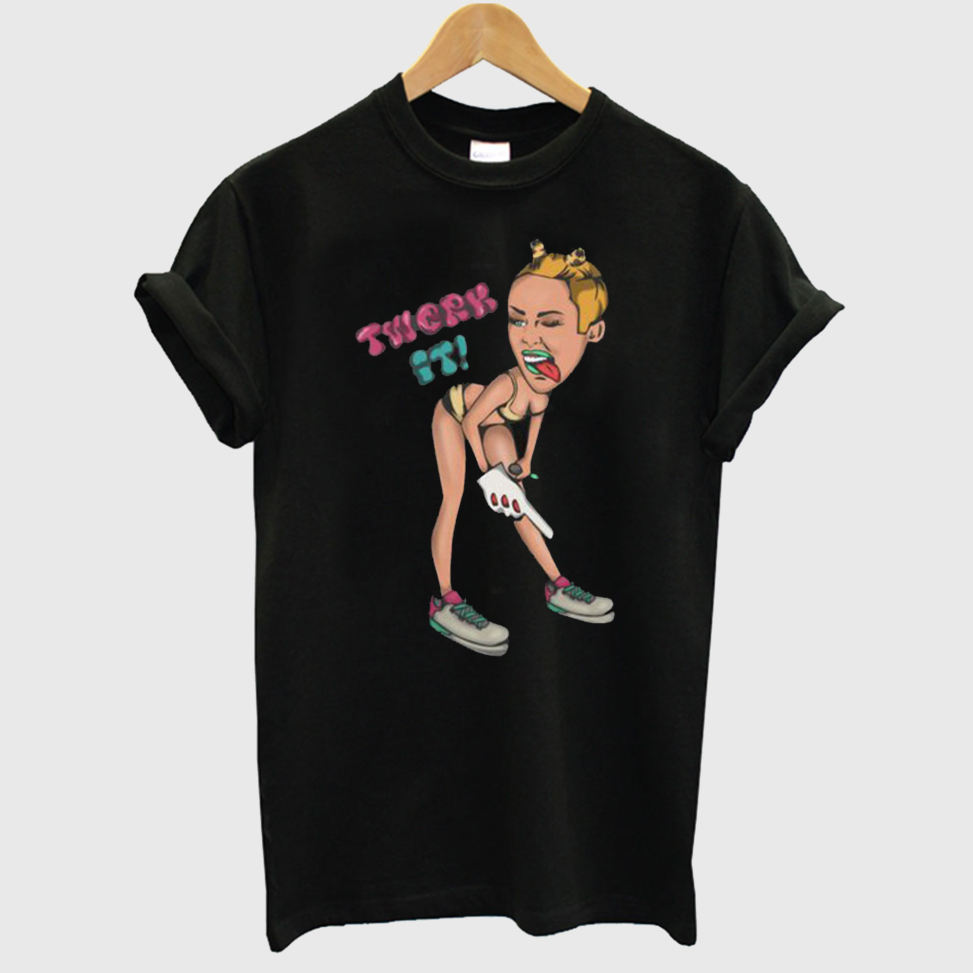 Miley Cyrus Twerk T shirt