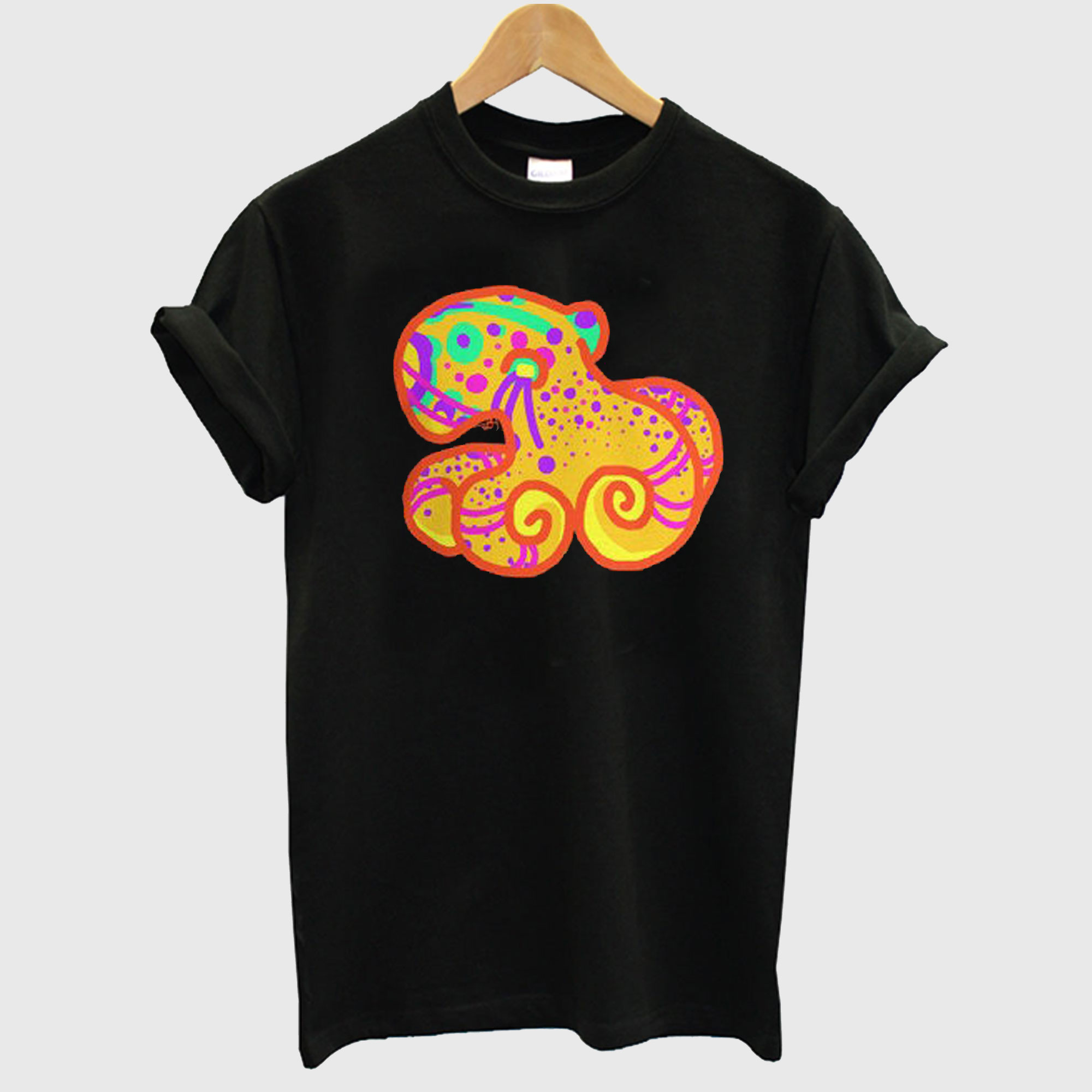 Neon Octopus T-Shirt