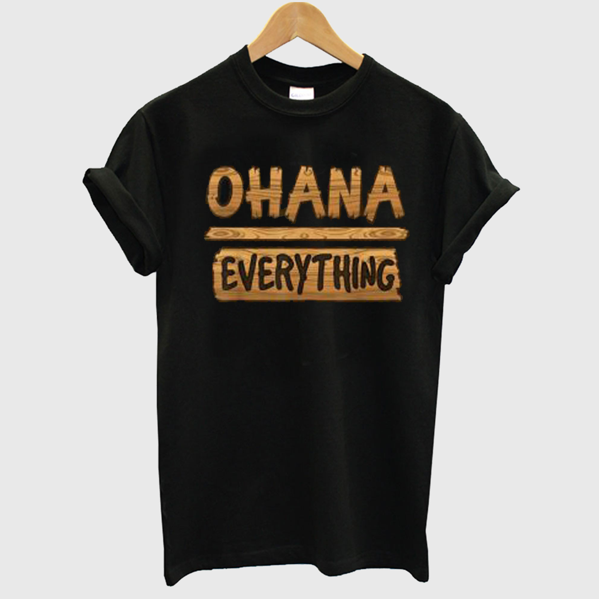 Ohana Over Everything Hawaii Family First T Shirt