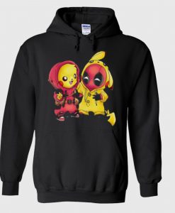 Pikapool Pikachu Deadpool Hoodie