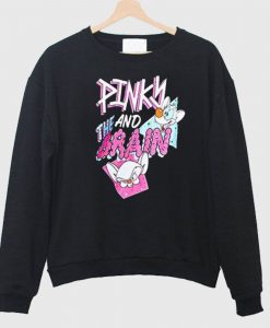 Pinky and The Brain Back Sweatshirt