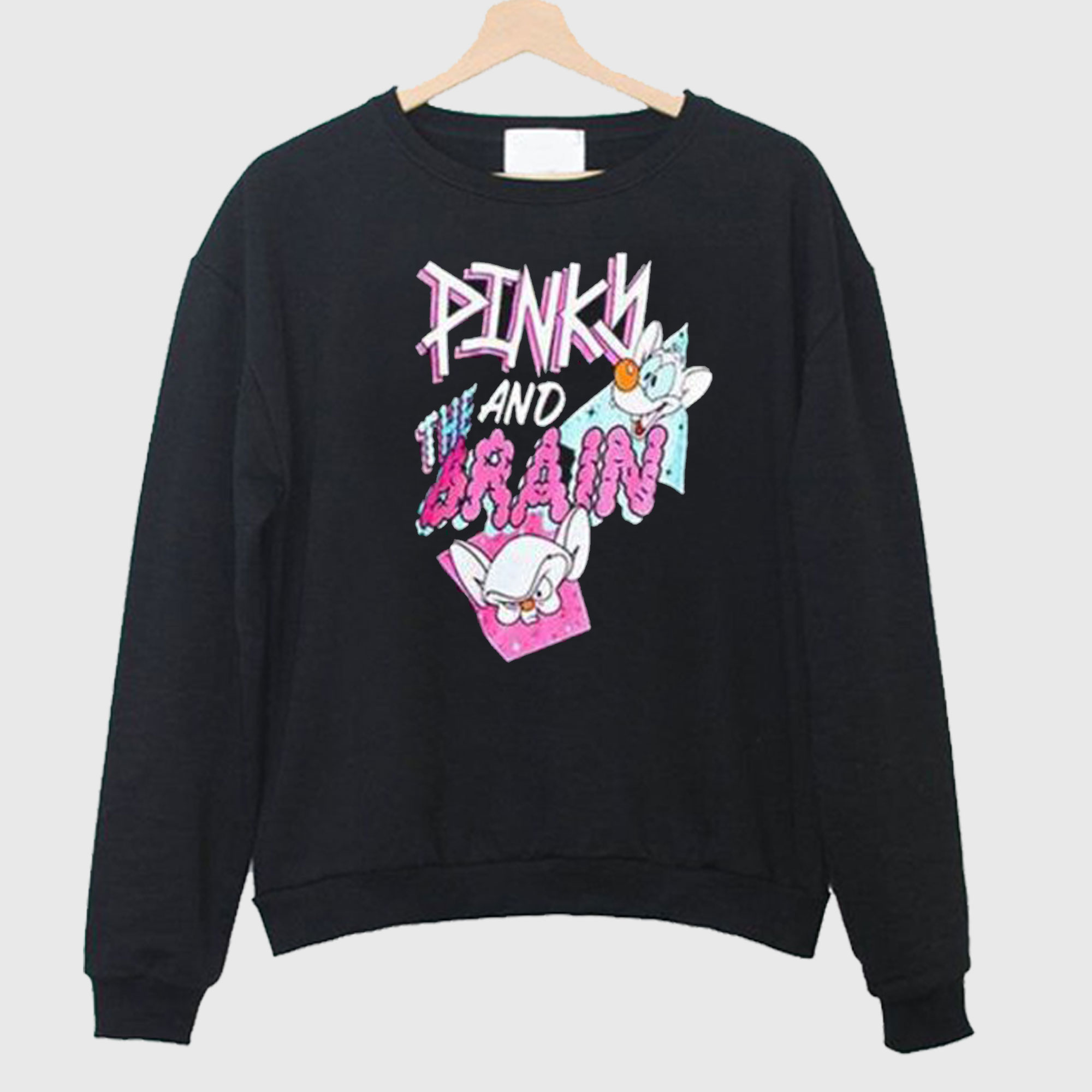 Pinky and The Brain Back Sweatshirt