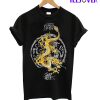 Power Dragon Embroidery T-Shirt