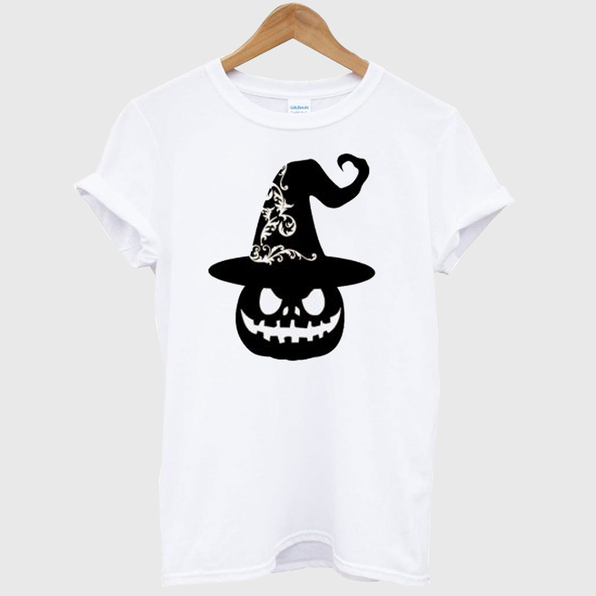 Pumpkin Witch T Shirt