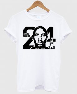 RIP KOBE 24 Memorial Rest in Peace 2020 T-shirt