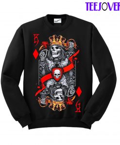 Red Black Poker Sweatshirt