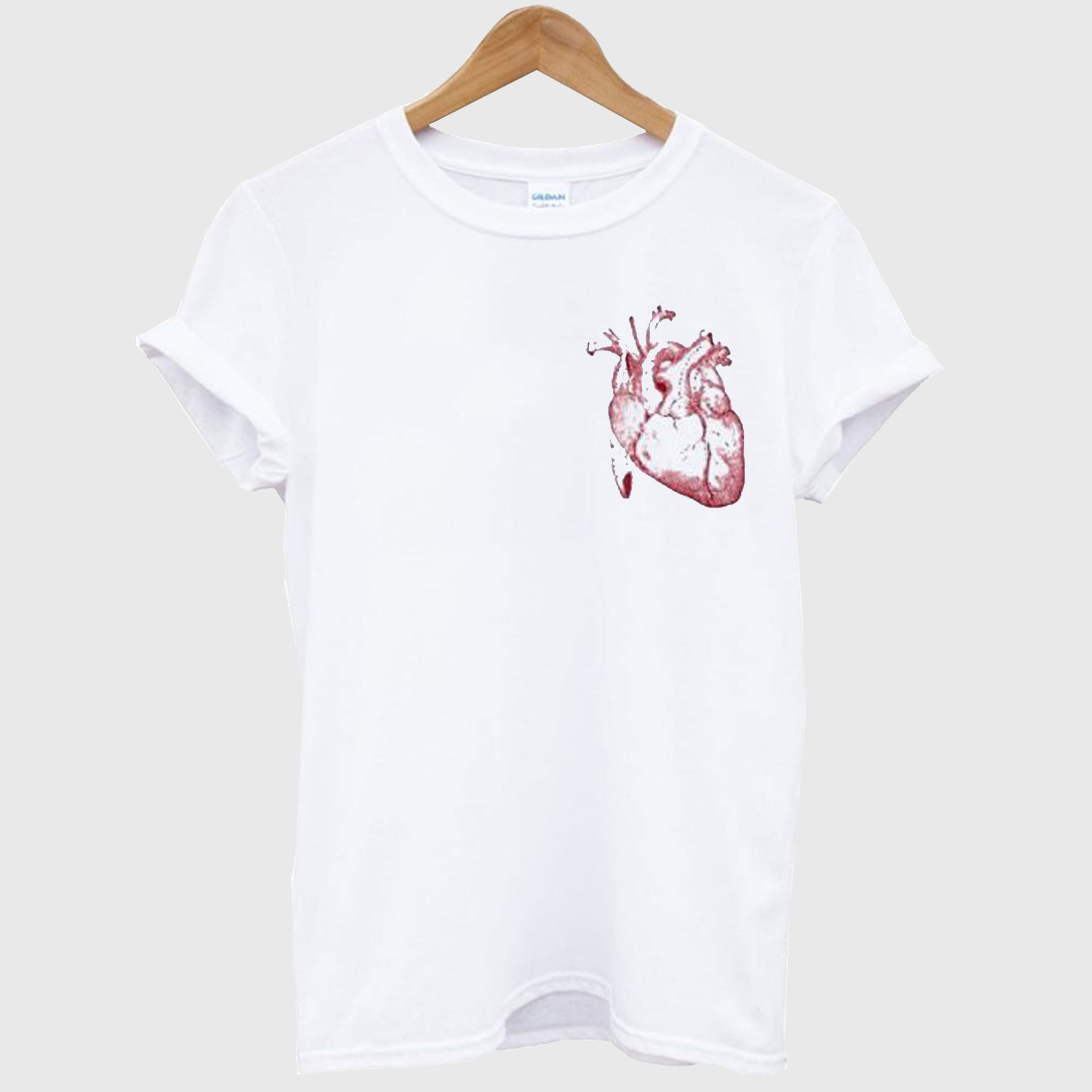 Red Heart T shirt