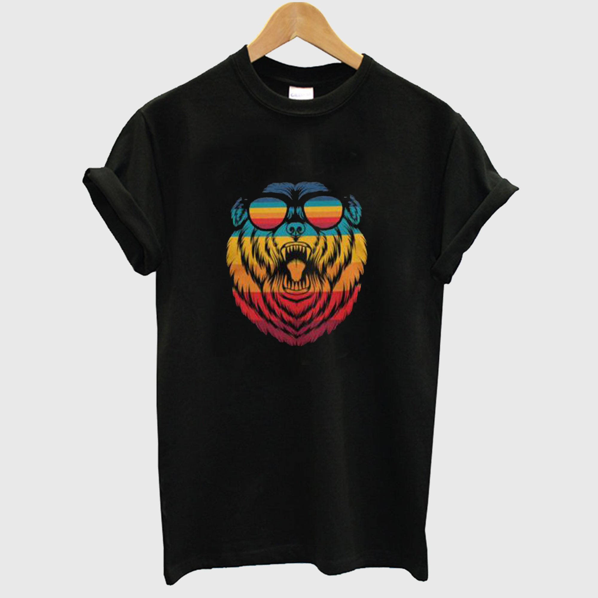 Retro bear T Shirt