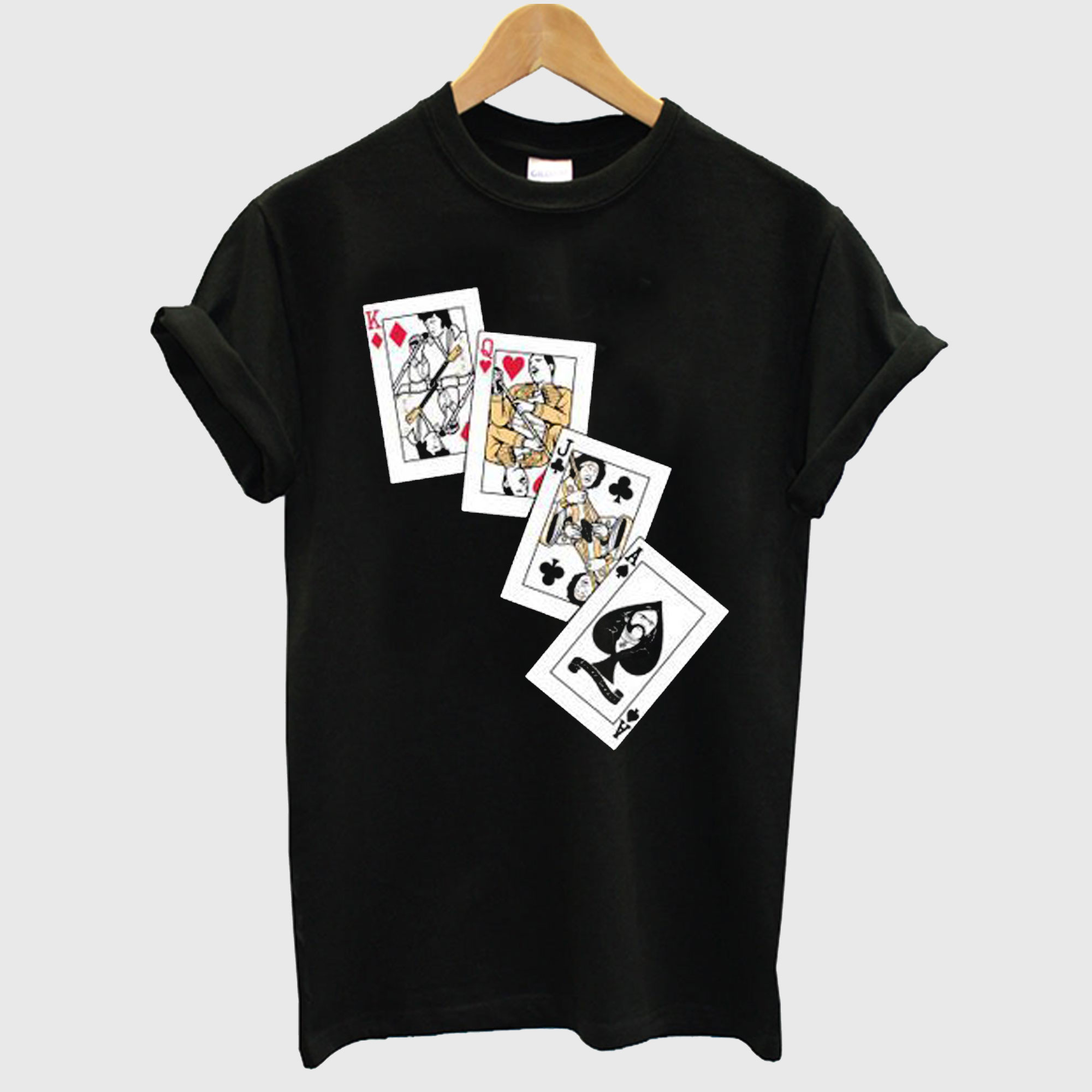 Rock cards T-shirt