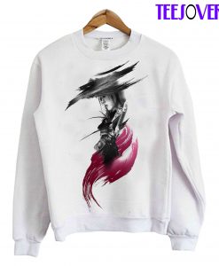 Samurai Japanese Girl Sweatshirt