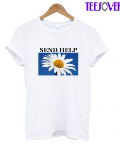 Send Help Daisy Flower T-Shirt