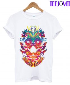 Sugar Skull Illustration T-Shirt