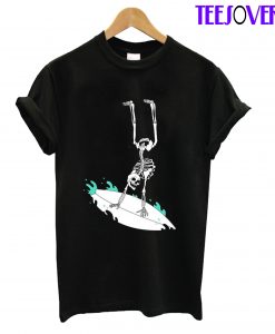 Surfing Skeleton T-Shirt