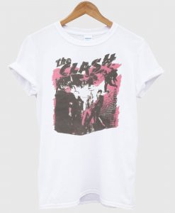 The Clash Retro Punk Rock T Shirt
