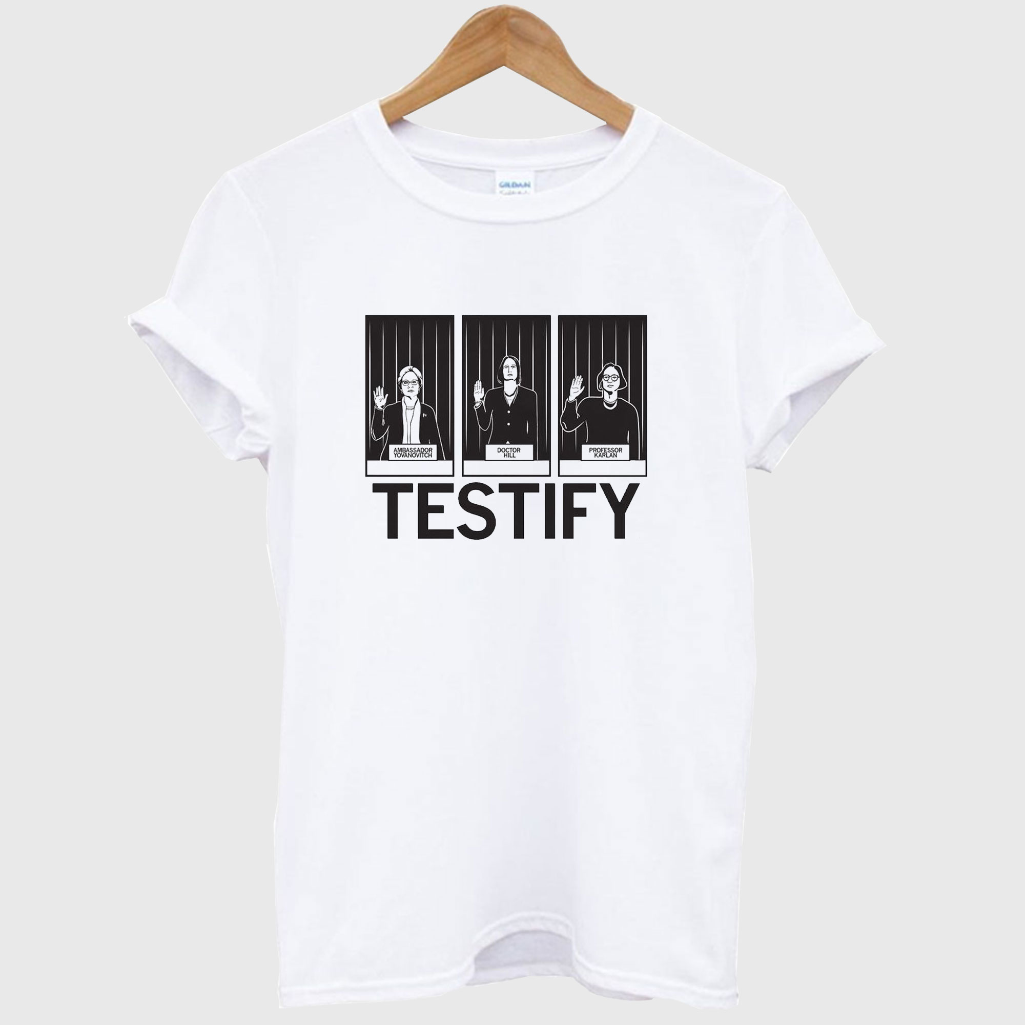 The Ladies of Impeachment Testify T-Shirt