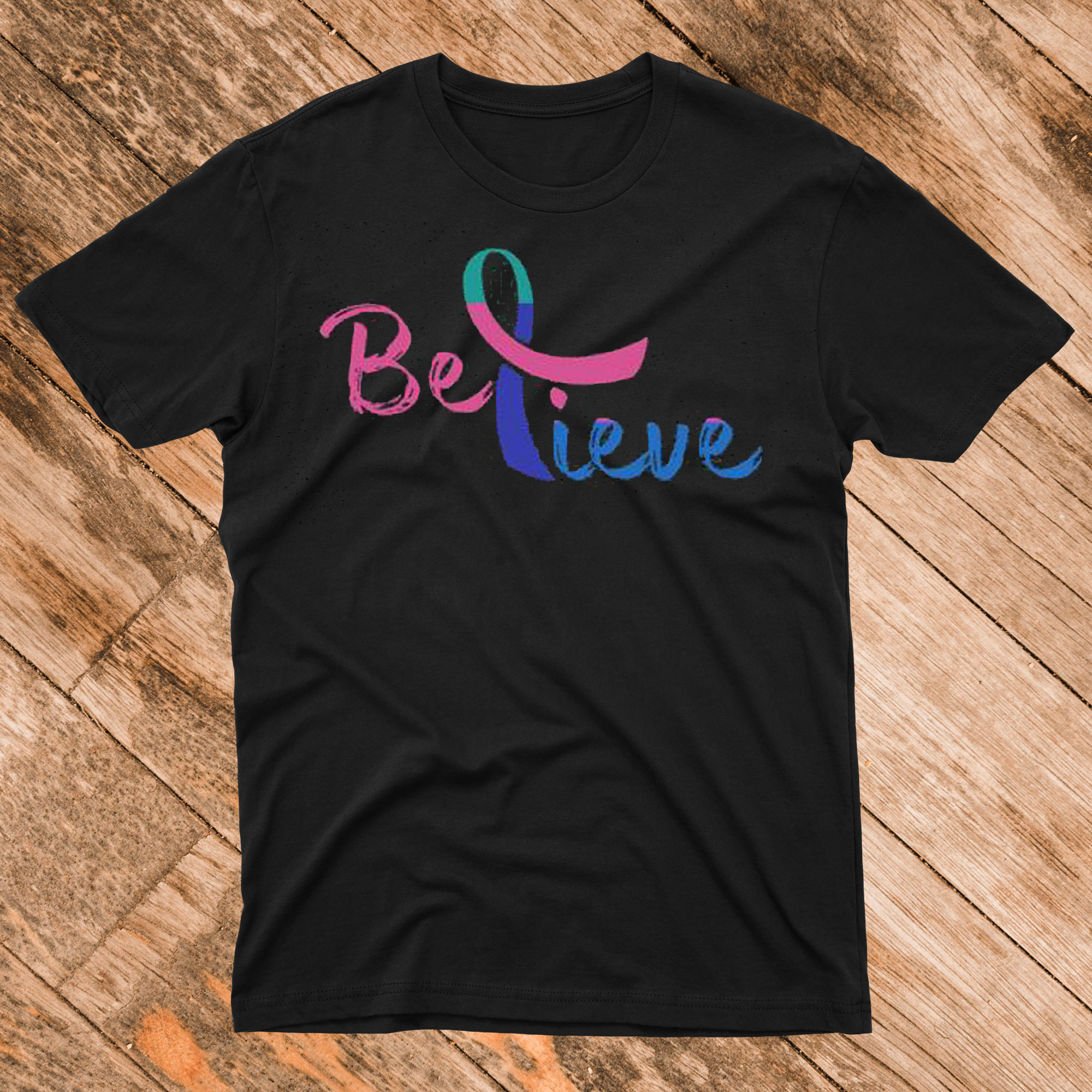 Thyroid Cancer Believe T Shirt