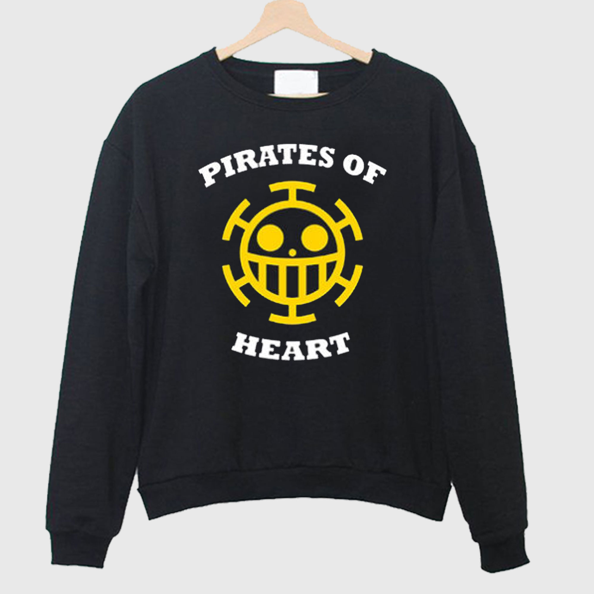 Trafalgar D. Water Law Pirates of Heart Sweatshirt