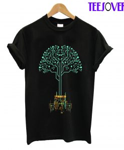 Tree Of Information Mancave T-Shirt