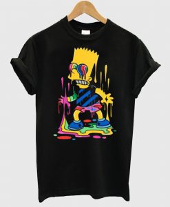 Trippy Bart Simpson T Shirt