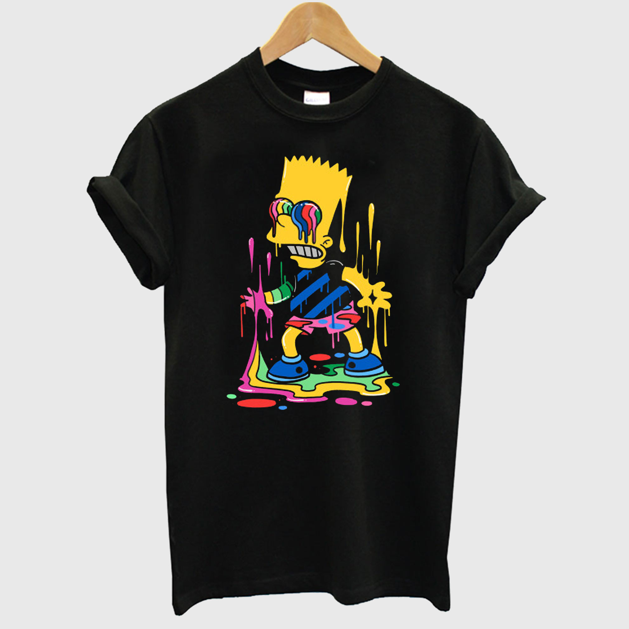 Trippy Bart Simpson T-shirt