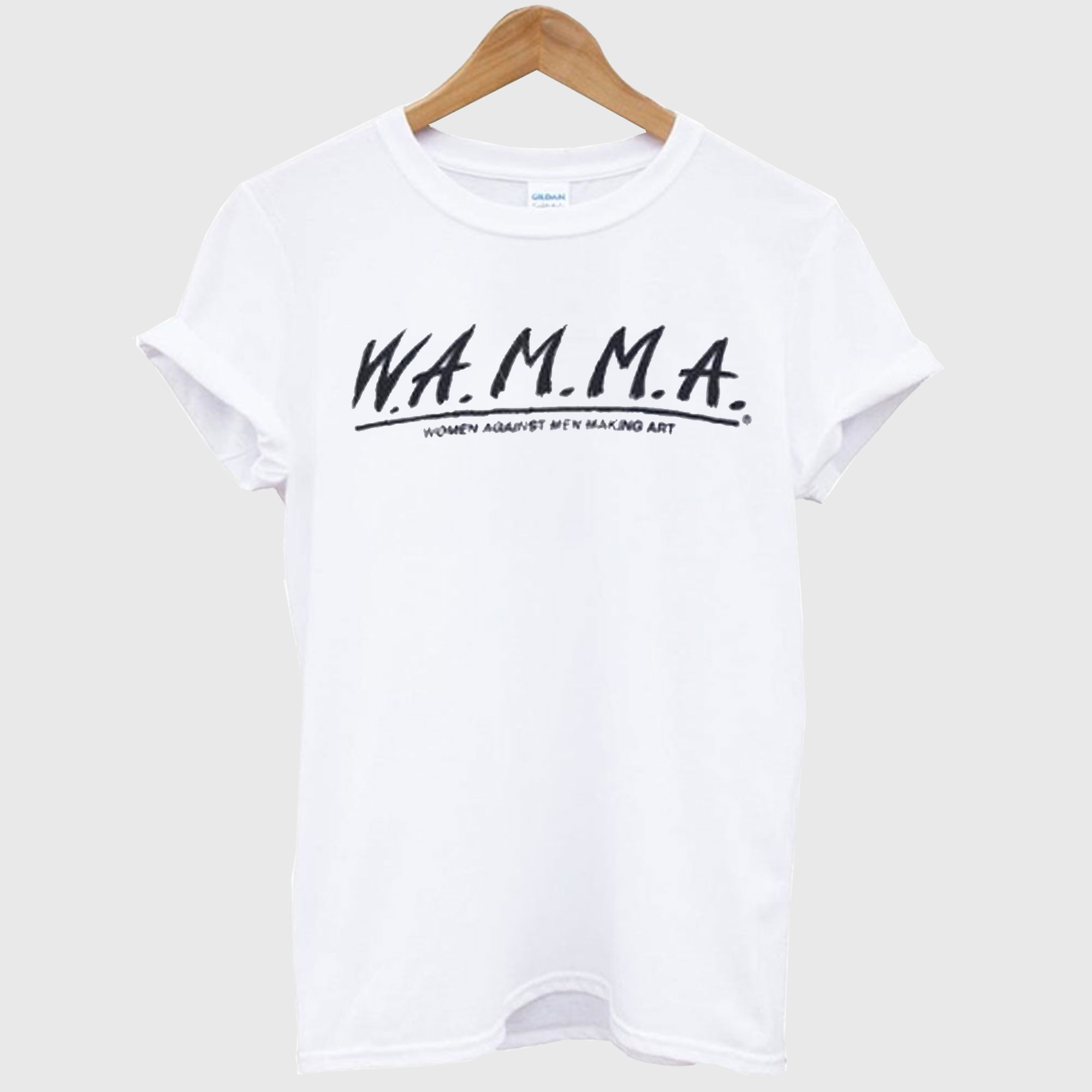 W.A.M.M.A. Women Against Men Making Art T-Shirt