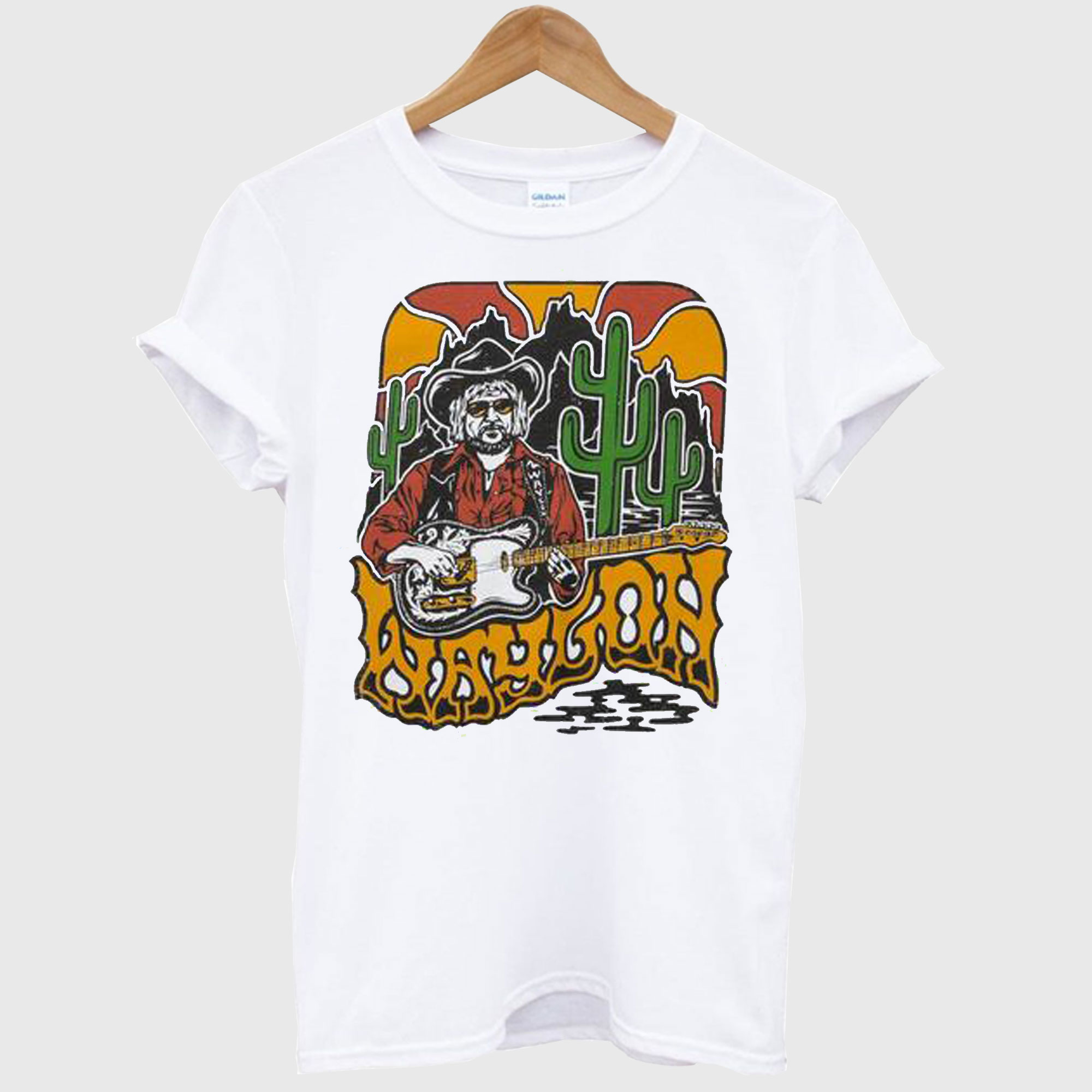 Waylon Jennings Telecaster T-Shirt