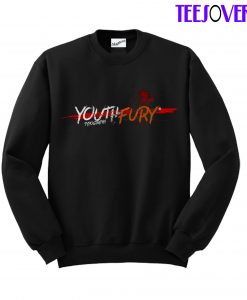 Youth Fury Typography Sweatshirt