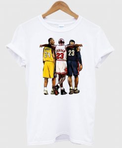 Lebron James Michael Jordan Kobe T shirt