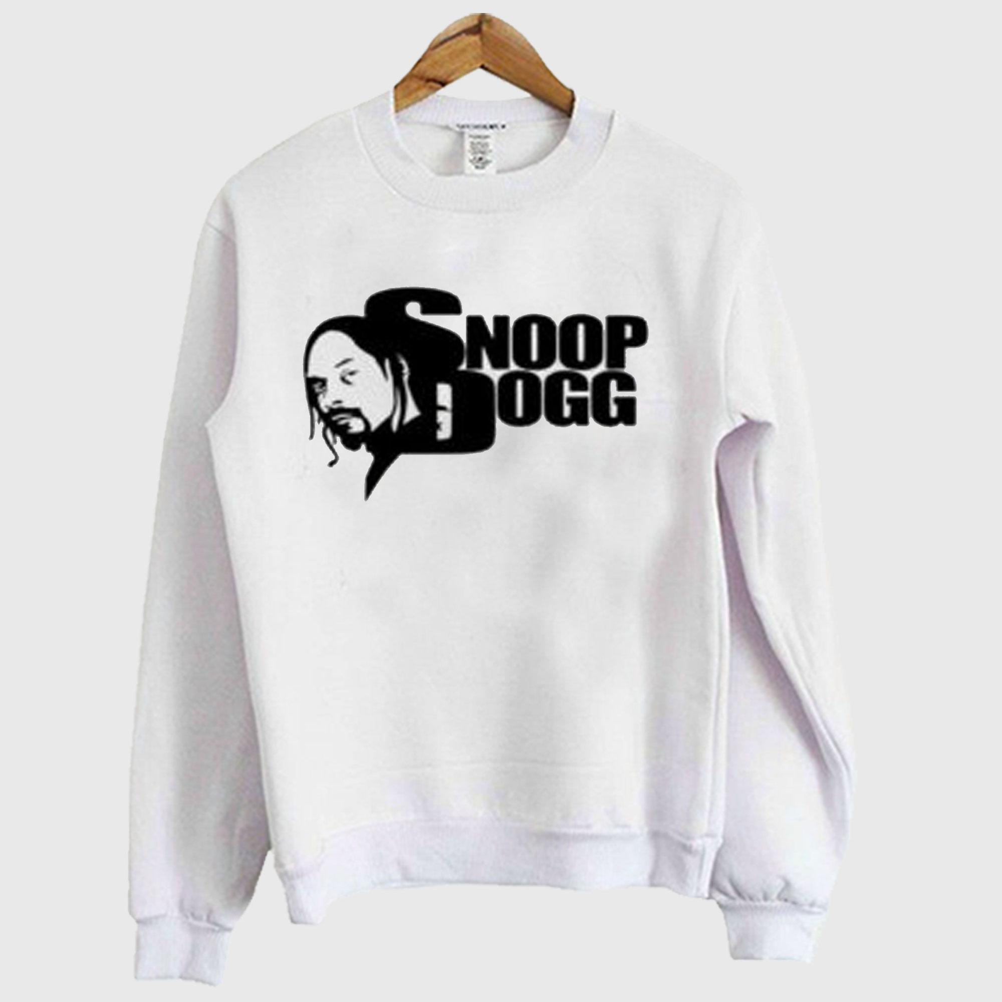 Snoop Dogg Grafik Sweatshirt