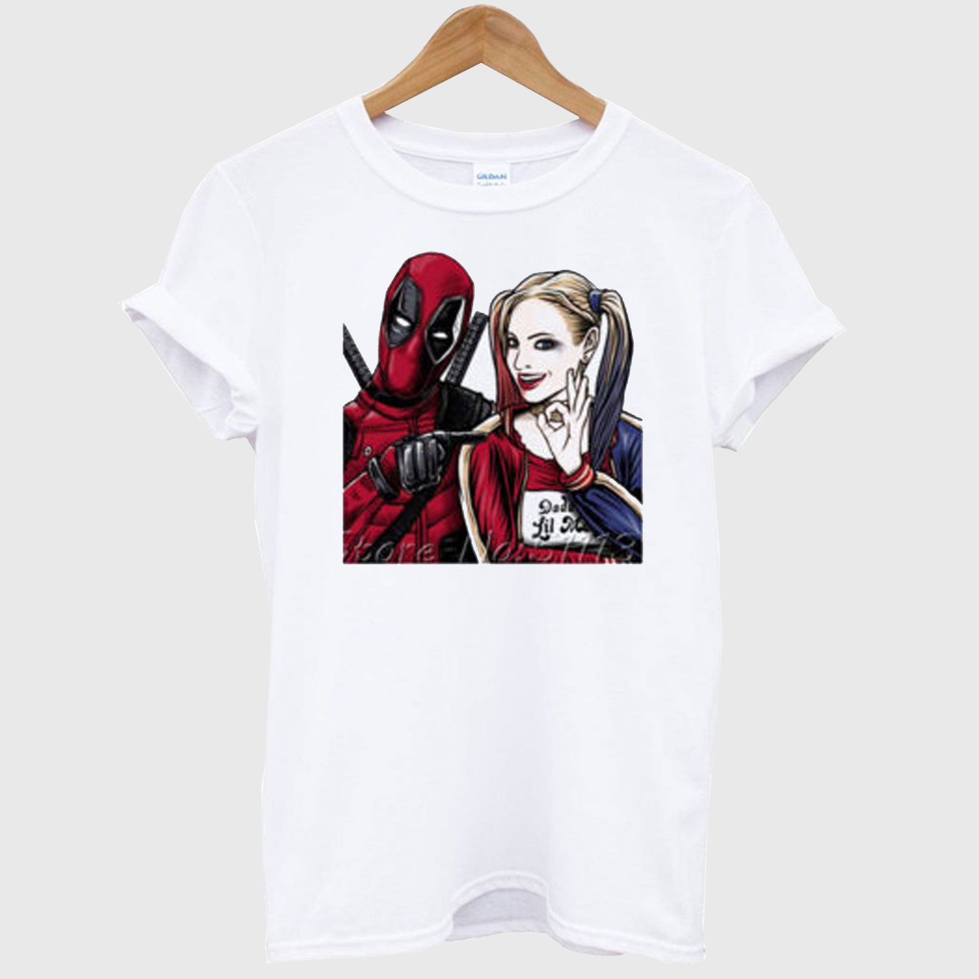 Spiderman And Harley T Shirt
