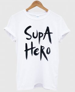 ‘Supa Hero’ Hand Painted T Shirt