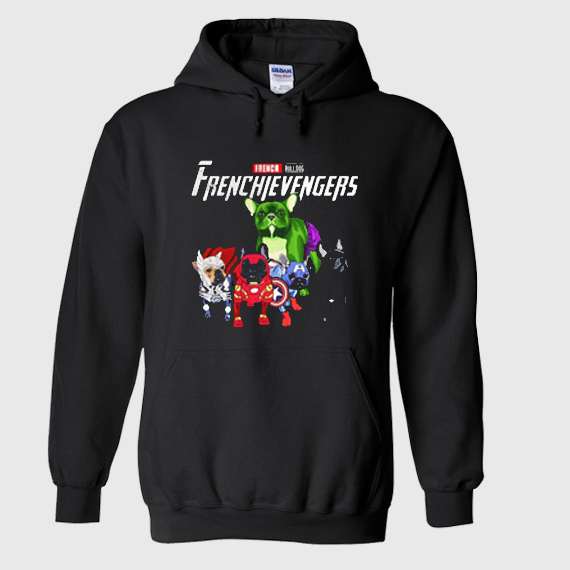 Frenchievengers French bulldog Hoodie