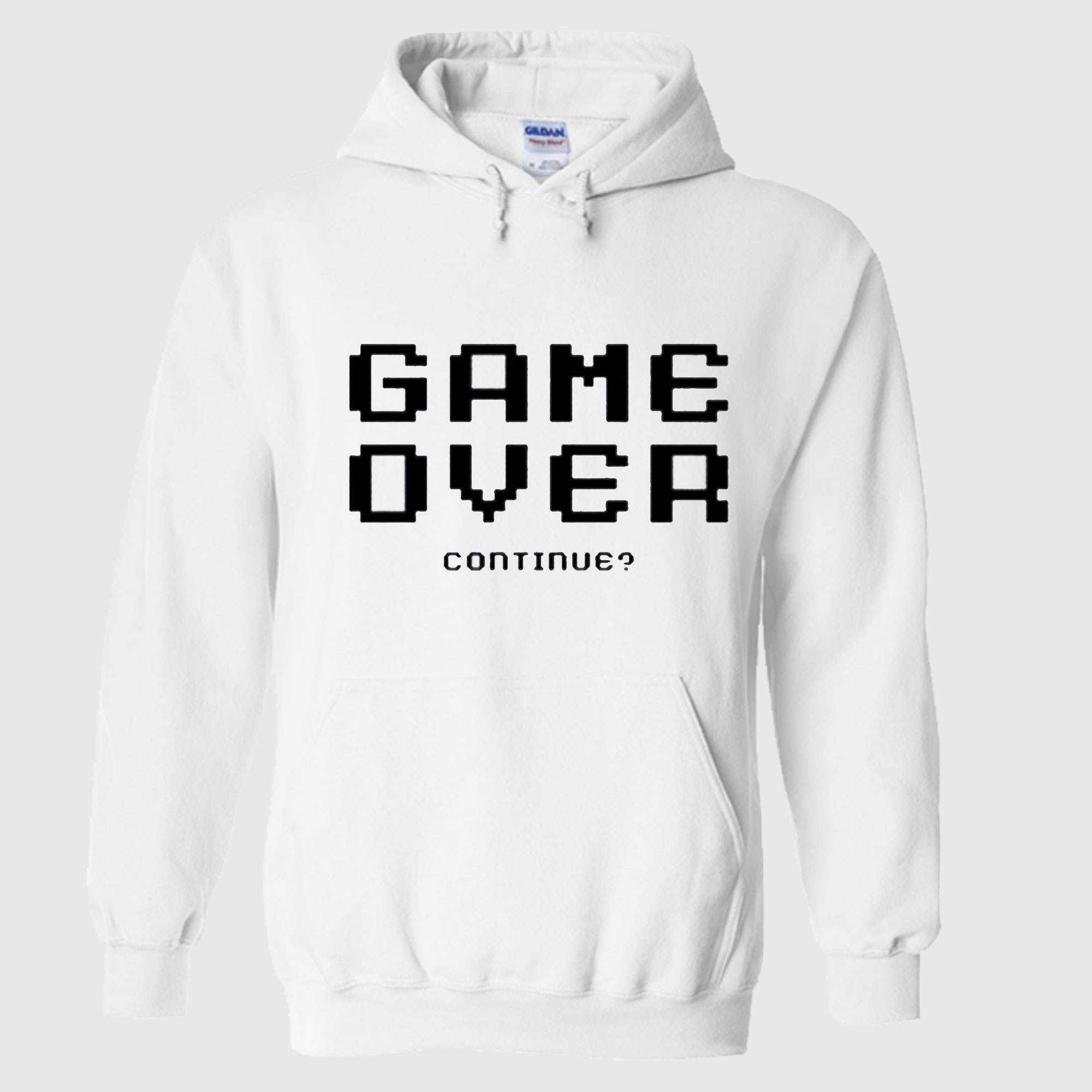 Game Over Continue Hoodie