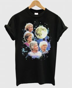 Bioworld The Golden Girls Women’s Four Golden Girls Moon T shirt