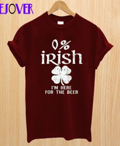 0% Irish Vintage St. Patrick’s Day T-shirt