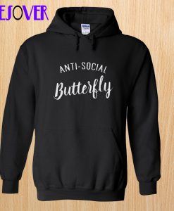 Anti Social butterfly Hoodie