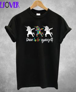 Autism Unicorn Dabbing T T-Shirt