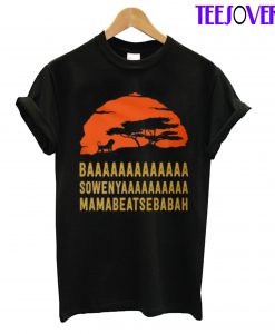 Baaa Sowenya Mamabeatsebabah African Lion T-Shirt