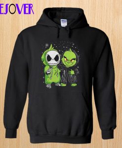 Baby Jack Skellington and Grinch Hoodie