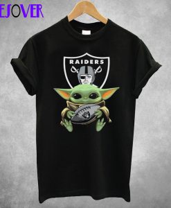 Baby Yoda And Raiders T Shirt