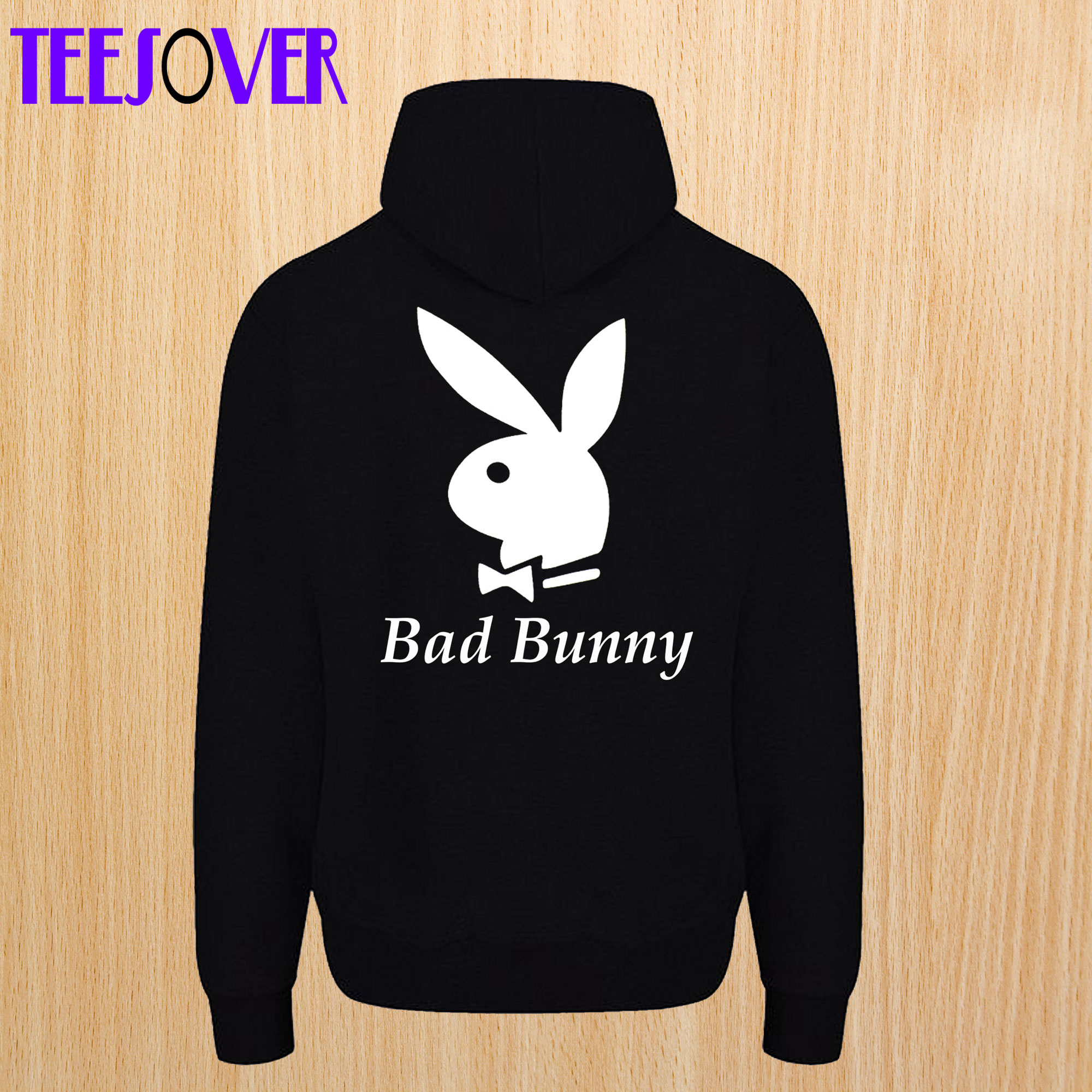 Bad Bunny Back Hoodie